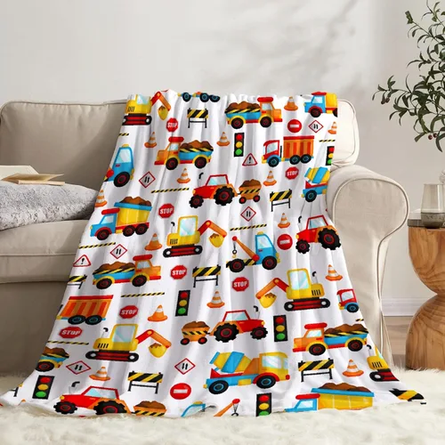 Vista 27 de Manta de bebé con texto en inglés «Just A Boy Who Loves Trucks» para niños y niñas, manta súper suave para envolver al recién nacido, acogedora
