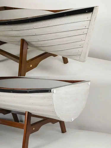 Vista 7 de SAILINGSTORY - Mesa de centro de madera para barcos