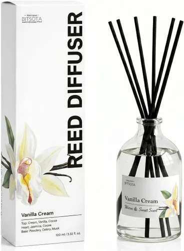 Vista 14 de Juego de Difusor de Aromas con Varillas, Difusor Aromático con Varillas para Fragancias del Hogar, Difusor de Aromas para Decoración de Estanteria