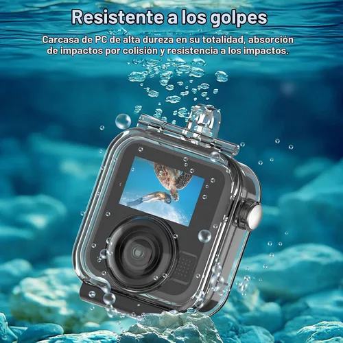 Vista 7 de Carcasa impermeable FiTSTILL para Go Pro MAX 2