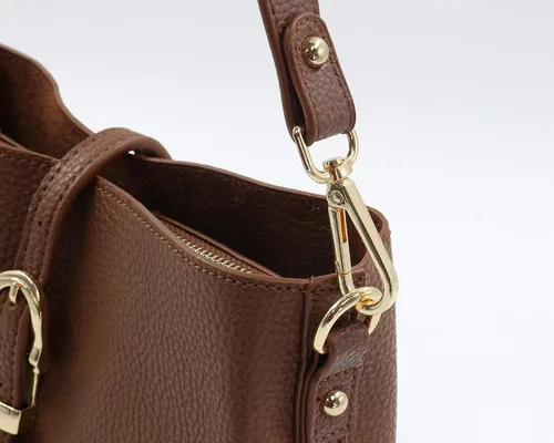 Vista 5 de Montana West Bolsos cruzados para mujer, pequeños leopardo pata de gallo con cartera