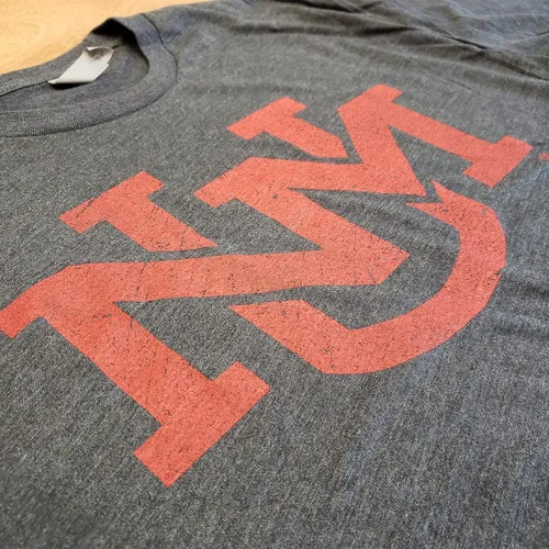 Vista 4 de Camisetas universitarias de mezcla de poliéster de algodón de la NCAA prémium