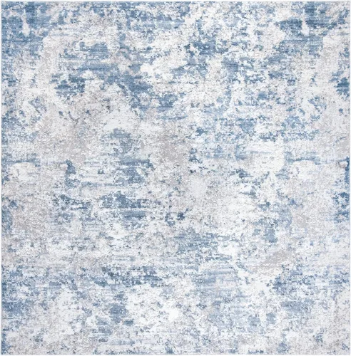 Vista 49 de SAFAVIEH Amelia Collection ALA705H - Alfombra de área de 2 pies 2 pulgadas x 4 pies, carbón y marfil, diseño abstracto moderno, no desprende pelusa