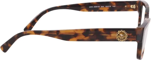 Vista 3 de Versace VE 3284 BA - 944 - Gafas de sol color Havana oscura, 2.126in, Habana
