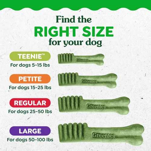 Vista 12 de Greenies Golosinas dentales naturales para perros adultos recomendadas por veterinarios, tamaño pequeño, sabor original, paquete de 3 onzas, 5