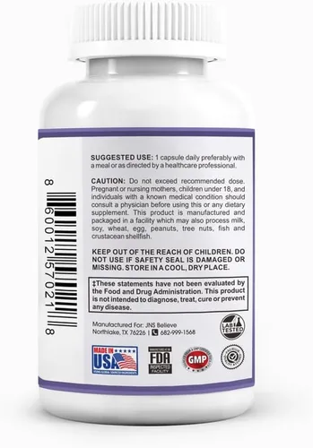 Vista 3 de Suplemento de apoyo gastrointestinal biótico de 30 mil millones, fórmula probiótica sin OMG, 30 cápsulas, fabricado en Estados Unidos