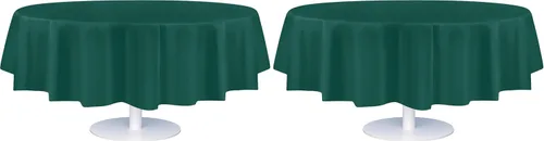 Vista 88 de Mantel de plástico de alta calidad - 54 in. x 108 pulgadas. Grandipity - Mantel rectangular (6 y 12 unidades), Agua (Aqua) Aqua Plastic table