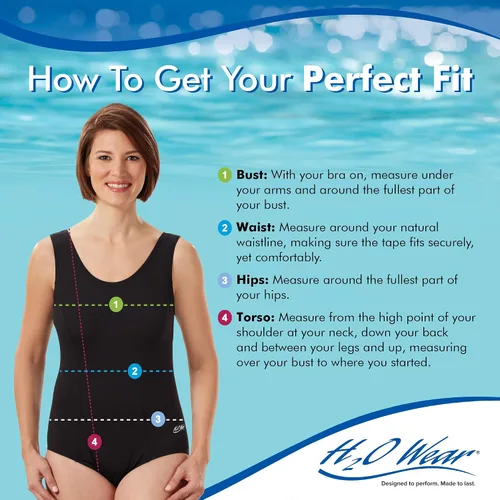 Vista 7 de H2O Wear - Tankini resistente al cloro para mujer