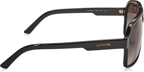 Vista 3 de Carrera 33 gafas de sol Hombres Rectangular negro
