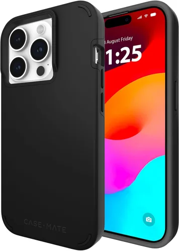 Vista 16 de Case-Mate Funda rígida para iPhone 15 Pro de 6.1 pulgadas, protección contra caídas D3O de 16 pies, compatible con MagSafe, funda magnética