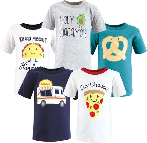 Vista 33 de Hudson Baby - Camisetas de manga corta para bebé unisex Animal Adventure