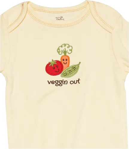Vista 5 de Mamelucos Touched by Nature de algodón orgánico para bebé, unisex