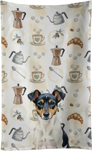 Vista 243 de Caroline's Treasures Afghan Hound - Toalla de cocina para barra de café, terciopelo frontal y lazo de algodón, lavable a máquina Sabueso afgano