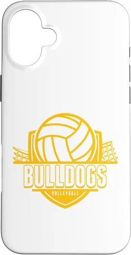 Vista 23 de Bulldogs Volleyball Back to School Spirit GY Case for iPhone 17