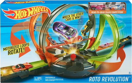 Vista 6 de Hot Wheels Juego de pista Roto Revolution