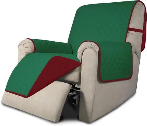 Vista 36 de Easy-Going - Funda reversible para sofá, resistente al agua, con varillas de espuma y correas elásticas, protector de muebles para mascotas y perros