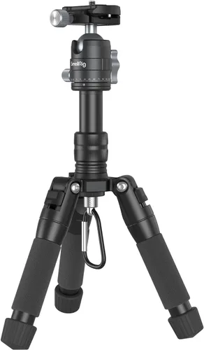 Vista 4 de SmallRig VT-20 Mini Trípode de Aluminio, Trípode de Escritorio de 20" con Cabeza de Bola de 360°, Trípodes de Escritorio Compactos para Cámara DSLR