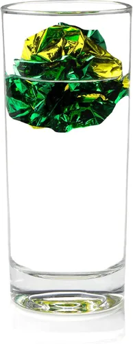 Vista 4 de CHIWAVA 24 bolas de Mylar de 1.6 pulgadas brillantes y arrugadas para gatos, pelota de gatito agrietado, juego ligero, colores surtidos