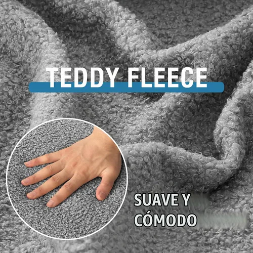 Vista 3 de H.VERSAILTEX Fundas acolchadas impermeables para sofá, fundas protectoras antideslizantes para perros, fundas para sofá de 3 cojines, protector