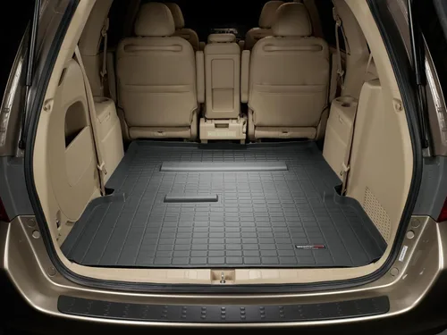 Vista 2 de WeatherTech Forro de maletero de carga para Honda Odyssey, detrás de la segunda fila (40278), negro