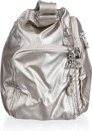 Vista 3 de Kipling Bolso cruzado Gabbie para mujer bolso ligero para el día bolso casual de nailon Brillo metálico talla única Gabbie - Bolso cruzado ligero