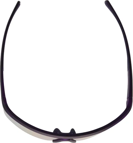 Vista 4 de Easton Gafas de sol deportivas Fundamental Shield para mujer, color morado, 5.039 in