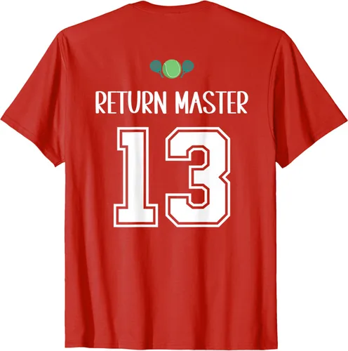 Vista 67 de Camiseta divertida del grupo de tenis de pádel para el equipo de pádel