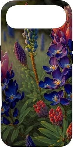Vista 27 de Texas Rose Colored Bluebonnets Case for iPhone 17