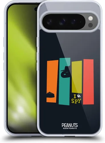 Vista 122 de Head Case Designs Officially Licensed Peanuts Flying Ace The Many Faces of Snoopy Gel Case [Military Grade Protection] Compatible with Google Pixel 3