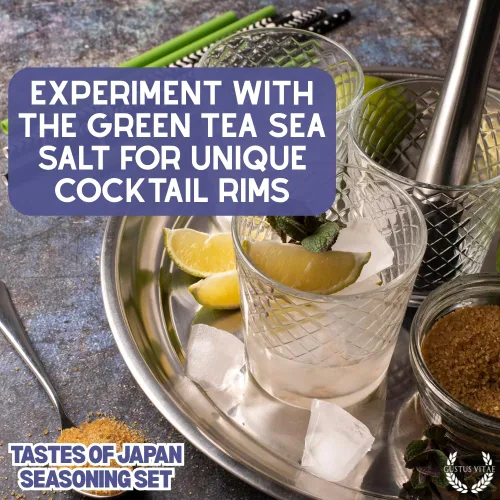 Vista 6 de Juego de regalo gourmet Japanese Seasonings – Tastes of Japan – Mezcla de especias artesanales – Paquete de seis – Sin OMG, totalmente natural, lote