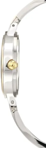 Vista 2 de Anne Klein Reloj de pulsera abierto con esfera de diamante auténtica para mujer