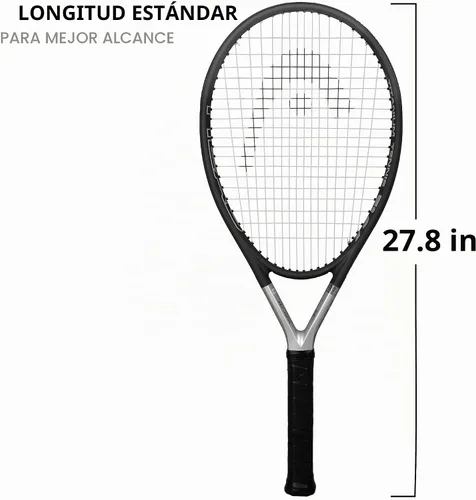 Vista 5 de Raqueta de tenis HEAD Ti.S6 - Encordada Pre-Strung with Synthetic Gut 16G String