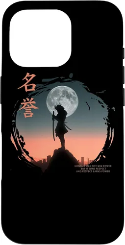 Vista 20 de Futuristic Ghost Samurai in Japanese Retro Cyberpunk Warrior Case for iPhone 17