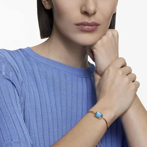 Vista 6 de Swarovski Orbita bracelet, Octagon cut crystal