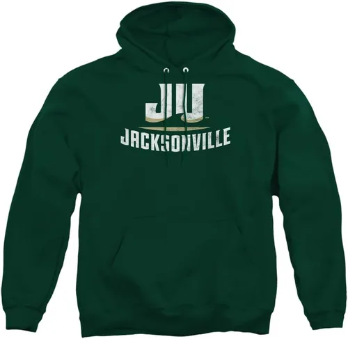 Vista 143 de Distressed College Primary Logo Adult Pullover Hoodie Collection 1 Universidad Estatal de Albany