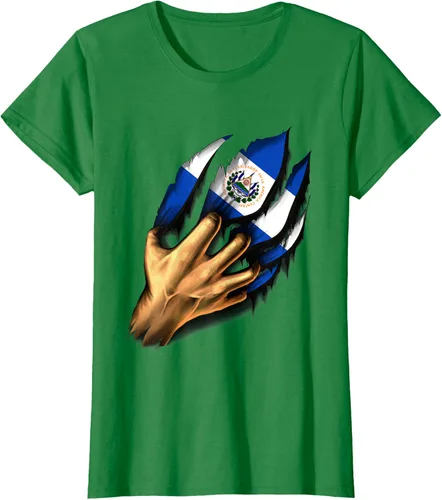 Vista 36 de El salvador bandera camisa salvadoreña en mi