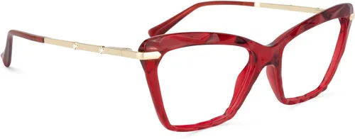 Vista 39 de Zeelool Gafas de bloqueo de luz azul ojo de gato de cristal para mujer Juliet VFP0270