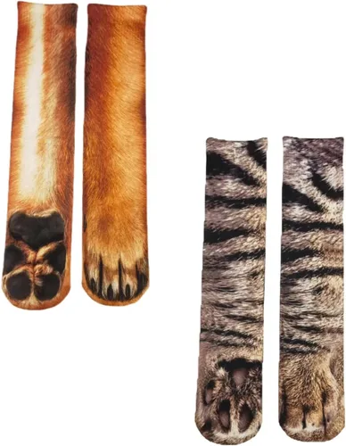 Vista 8 de SLOUFIOL Calcetines divertidos para hombre y mujer
