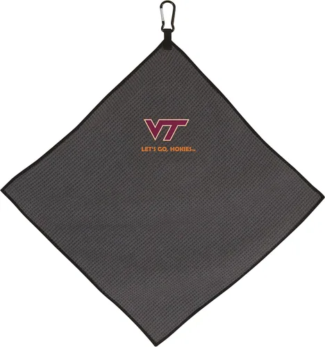 Vista 58 de Team Effort Collegiate - Toalla de microfibra gris de 15" x 15