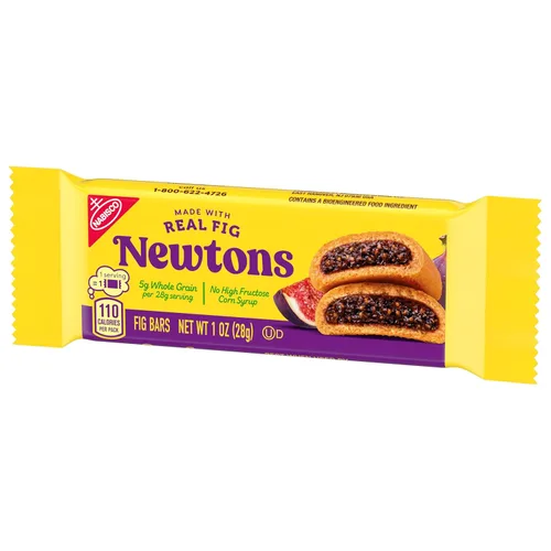 Vista 15 de Newtons Soft & Fruit - Galletas masticables de higo, (barras de higo), 120 paquetes de bocadillos (1 galleta por paquete)