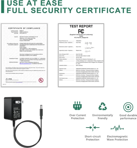 Vista 4 de Cable de alimentación de CA para olla de presión Elite Bistro modelo EPC-808 EPC-808R EPC-808W