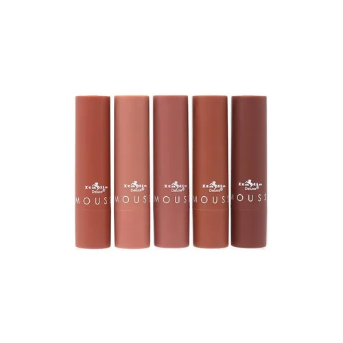 Vista 2 de Italia Deluxe Conjunto de Labiales Mate Mousse Top Five Send Nudes