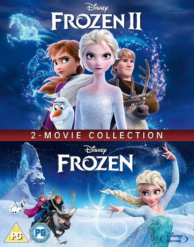 Vista 2 de Frozen Doublepack Blu-ray 2019 Region Free