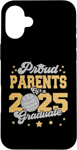 Vista 22 de iPhone 16 Parents of a 2025 Graduate Prom Graduation 25 VolleyBall Case