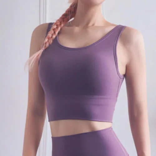 Vista 7 de Sujetadores deportivos para mujer, camisetas de entrenamiento para mujer, brasier deportivo, camisetas sin mangas para mujer, brasier deportivo