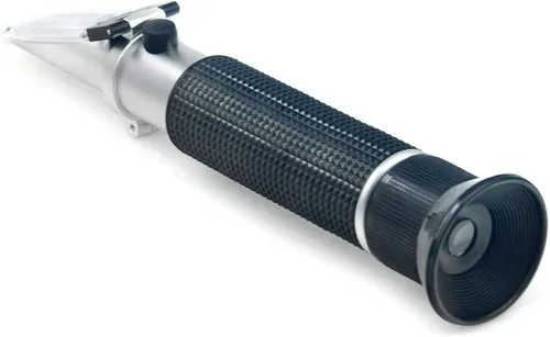 Vista 8 de Agriculture Solutions Refractómetro de salinidad para agua de mar y acuario marino de pesca 0-100 PPT con compensación automática de temperatura