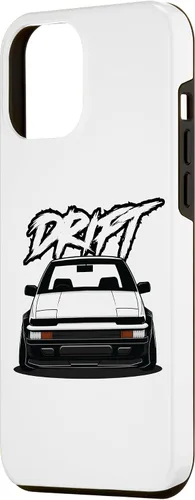 Vista 2 de iPhone 12 Pro Max JDM Drift Anime Manga Car Hachiroku, una funda de carreras para autos de postura 86