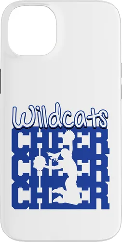 Vista 15 de Wildcats Cheer Back to School Cheerleading Spirit B Case for iPhone 16