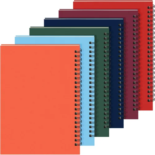 Vista 43 de Yahenda Cuaderno de Espiral al Por Mayor A5 Diario Rayado 8.3'' x 5.5'' Papel de Composición para Escritura Bloc de Notas Pequeño Cuaderno