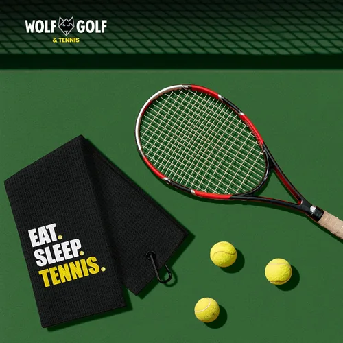Vista 2 de Toalla de tenis Toalla de tenis para dormir Toallas de tenis bordadas para hombres Toallas de tenis personalizadas para mujeres Accesorio